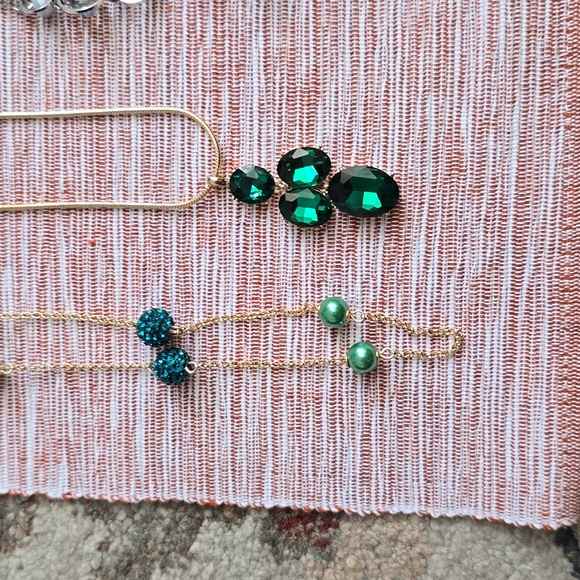 MONET KIM ROGERS & COLOR BRANDS OF WOMEN'S FASHION JEWELRY BUNDLE OF 5 NECKLACES - Picture 2 of 11